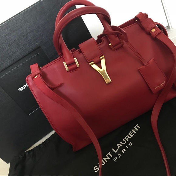 Yves Saint Laurent Handbags - Red ysl handbag so clean and like new hardly used